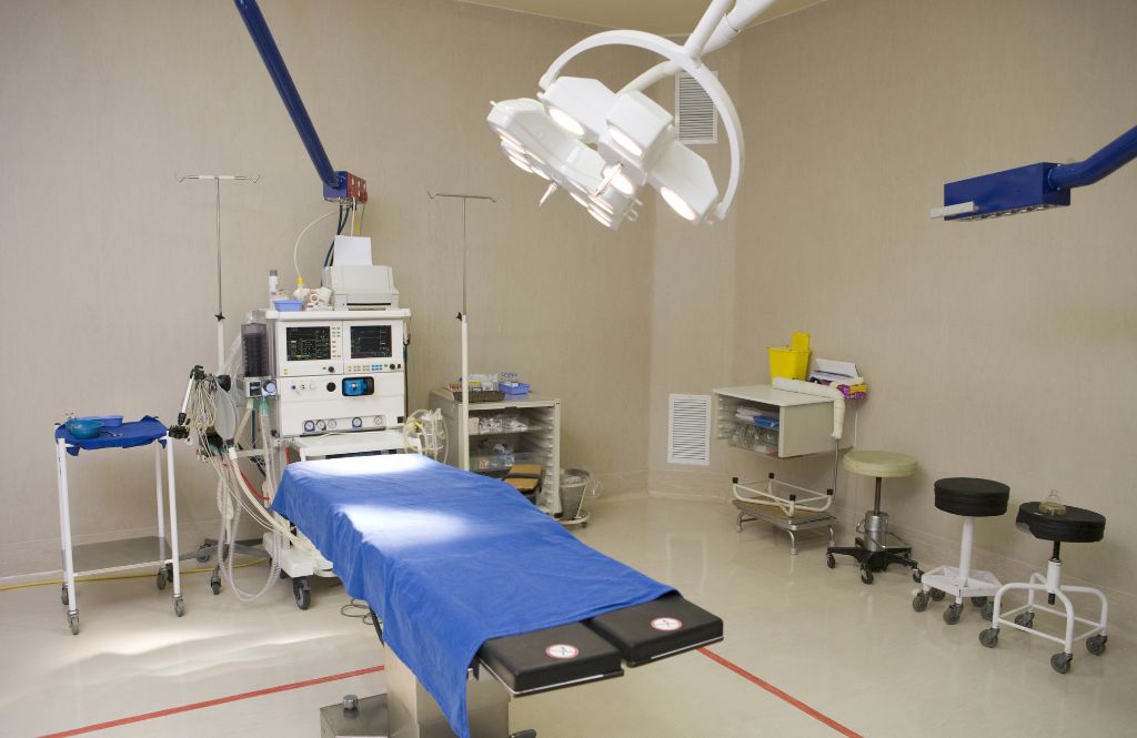 Operation Theatres with modern equipment